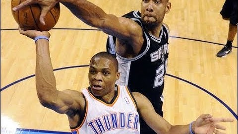 Tim Duncan Blocking NBA Superstars