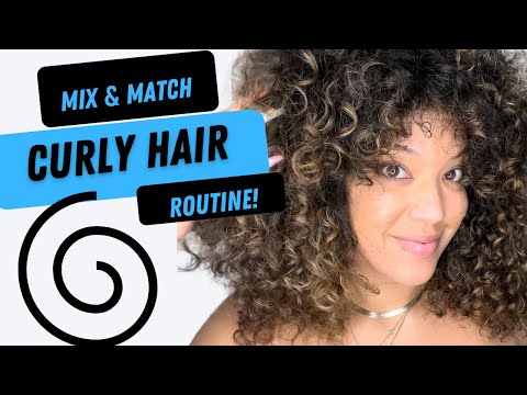 Curly Hair Washday: Mix & Match Routine