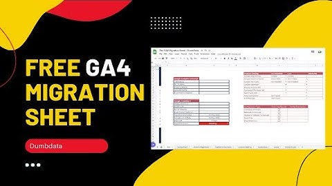 How To Document Your GA4 Migration (🚀 FREE TOOL)