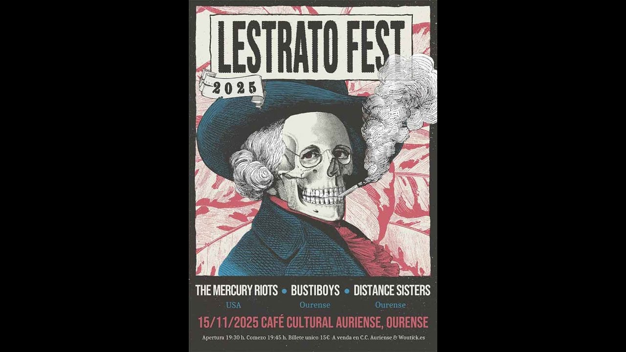 The Mercury Riots - Cafe Cultural Auriense - Lestrato Fest -15/11/2025