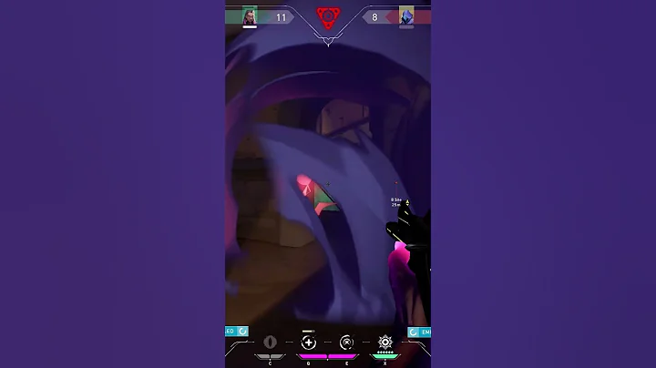 Reyna crazy clutch ascent  (all shots are headshot) #valorant #reyna #aimbot #valorantclips