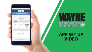 Wayne Basement Guardian App Installation Video screenshot 3