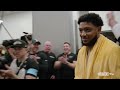 Go Inside Post-Game Locker Room After Monday Night Win | Baltimore Ravens