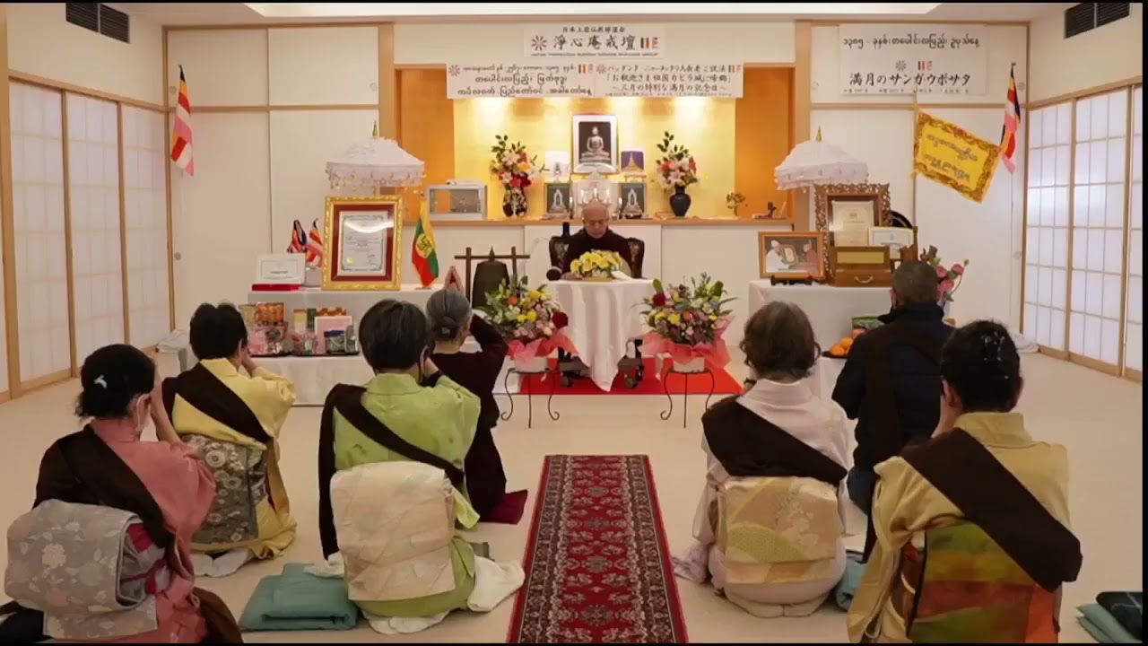 တပေါင်းလပြည့်၊မြတ်ဗုဒ္ဓ၊ကပိလဝတ်-ပြည်တော်ဝင် အခါတော်နေ့(ဂျပန်တရား)お釈迦さま祖国カピラ城に帰郷～三月の特別な満月の記念日～