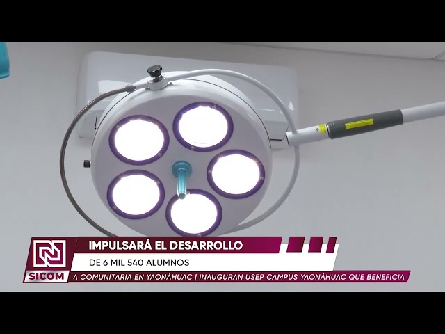🎓🏫 Inauguran primera etapa de la Universidad de la Salud en Yaonáhuac | SICOM Noticias