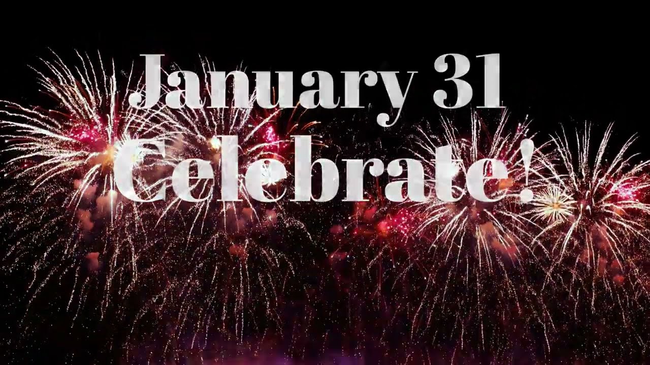 31 January Best Happy Birthday To You 🎉 Happy Birthday Song ❤ Fireworks WhatsApp Status