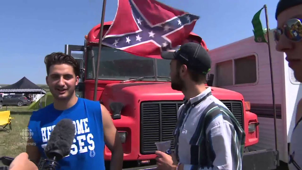 Confederate flags fly at Sask Craven Country Jamboree