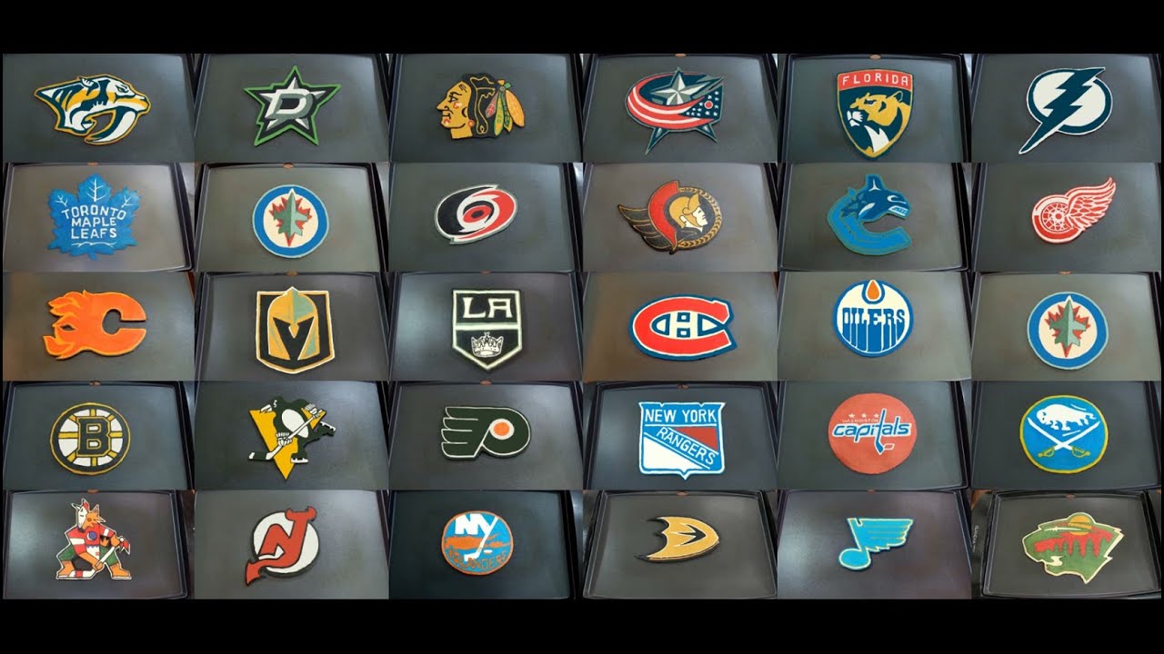Incredible NHL Team Logos as Pancake Art: A Hockey Fan's Dream!