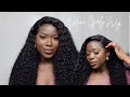 HOW TO DEFINE AND MAINTAIN CURLY WIG | NO GELS OR CREAMS!!