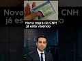 Nova regra da CNH já está valendo