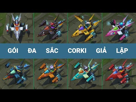 Video Liên Minh Huyền Thoại: Gói đa sắc mới Corki Giả Lập - youtube