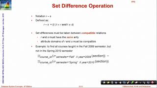 Week 3 Lecture 12 : Formal Relational Query Languages