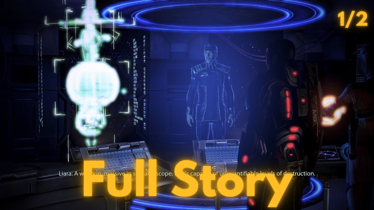 Mass Effect 3 + DLC(Paragon) | Full Story Game Movie [1/2] | [1440p]