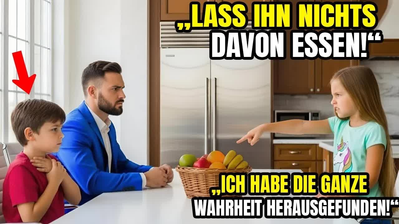 Der Millionärssohn sprach nie – bis die Tochter der Haushälterin etwas in seinem Essen entdeckte