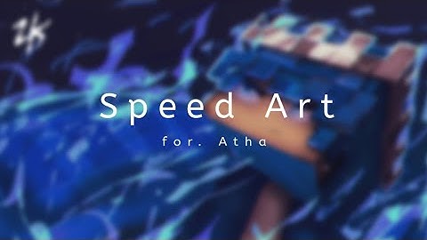 ∆°Speed Art Minecraft Render - Atha °∆ (#3) [Ps Touch]