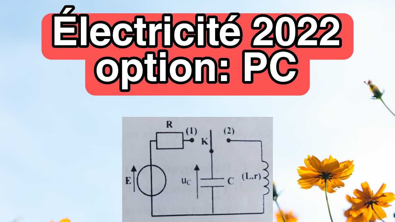 Correction partie électricité de l'examen national 2022 تصحيح الامتحان الوطني الكهرباء
