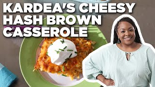 Kardea Brown's Cheesy Hash Brown Casserole | Delicious Miss Brown | Food Network