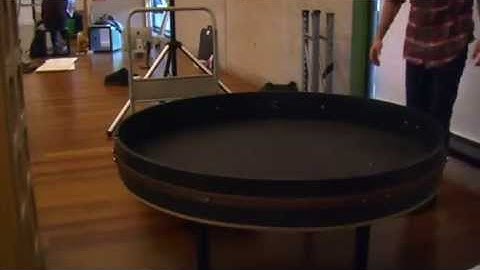 Unearth: Setting up for the Physical Computing and Interaction Design Exhibition