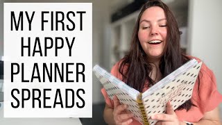 Reacting to my old Happy planner spreads from 2016!