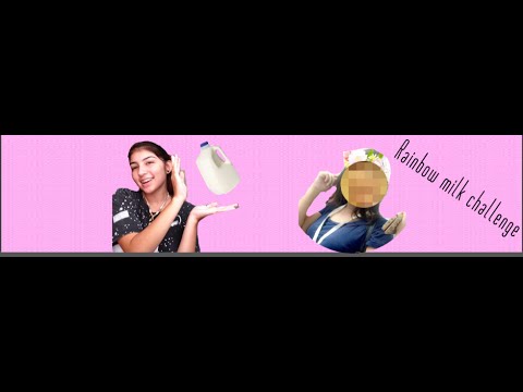 Rainbow Milk Challenge THROW UP