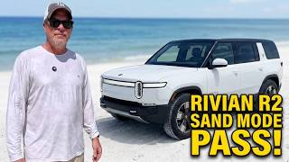 Rivian R2 Beach Drive: Sand Mode Tested in Saint Augustine, FL screenshot 4