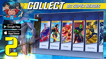 DC Worlds Collide: Gameplay Walkthrough Part 2 (iOS, Android)