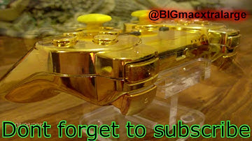 Gold Chrome custom controller. BIGmac TV.