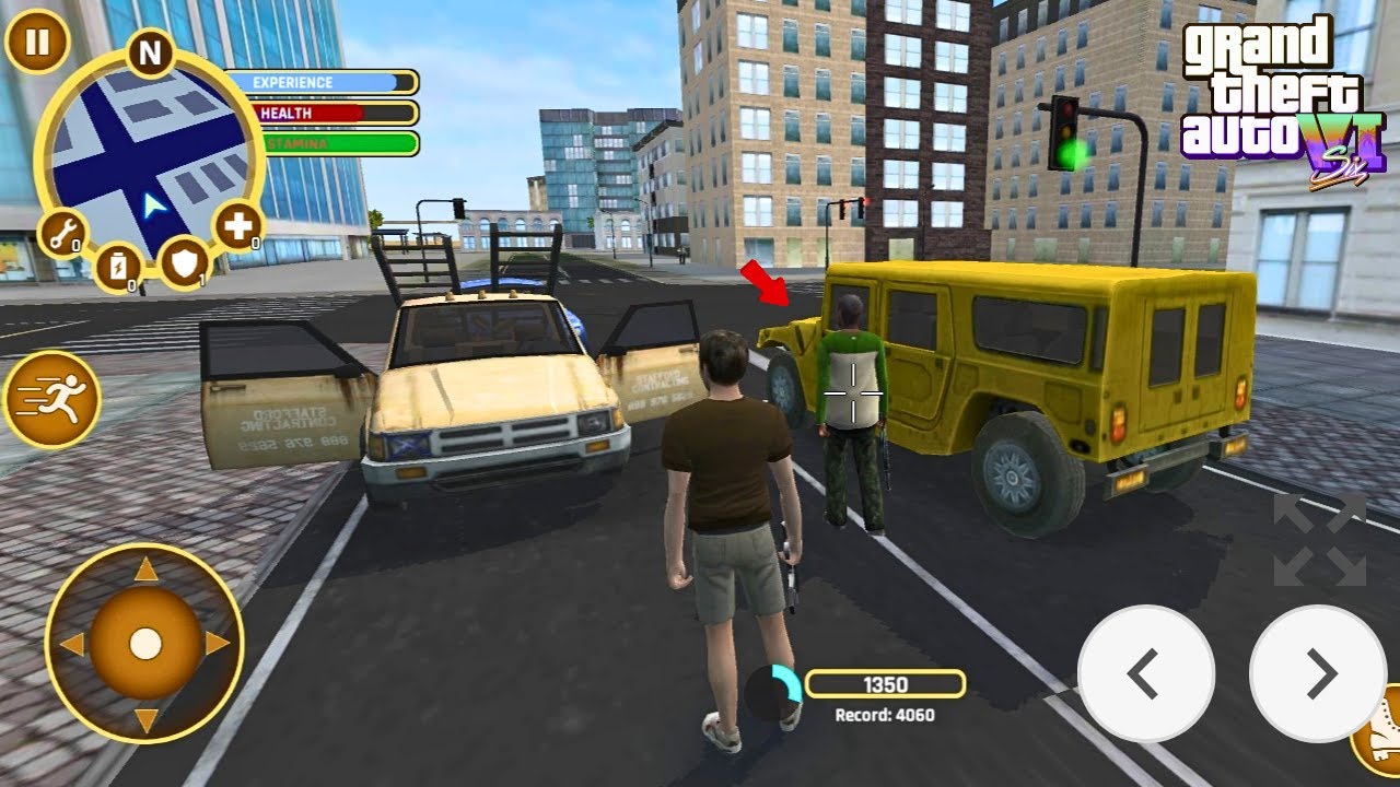 John In Miami Crime Simulator 2 - Vegas City Crime Simulator Game - Driving Car & Jeep Driving Simu