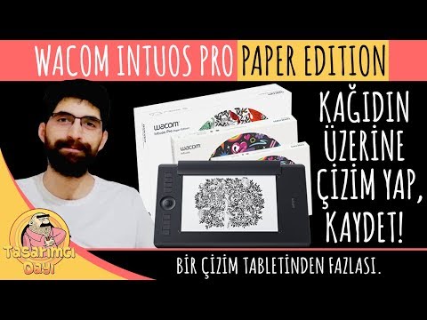 BU TABLETLE HERKES ÇİZİM YAPABİLİR! (Wacom Intuos Pro Paper Edition / Intuos S/M inceleme)