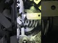 Large compression spring.