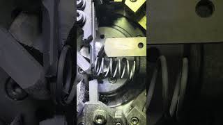 Large compression spring.