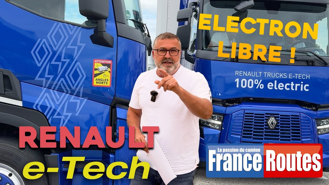 Essai camion électrique : Renault T E-Tech