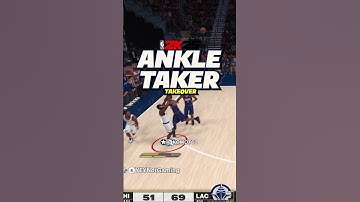 HOW TO USE THE ANKLE TAKER TAKEOVER #nba2k #shorts