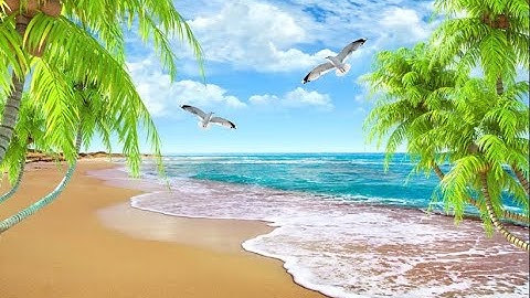 Xưởng In Tranh Vải Lụa 3D Sài Gòn - 50 Mẫu Tranh Cảnh Biển Tuyệt Đẹp P1