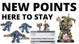 40K's Simplified Points System is HERE TO STAY - Is it Good or Bad?