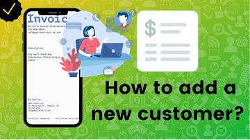 How to add a new customer to Invoice Maker: PDF Generator?
