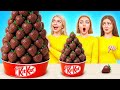 大・中・小フードチャレンジ | 驚くべきことにらしいキッチンレシピ Candy DO