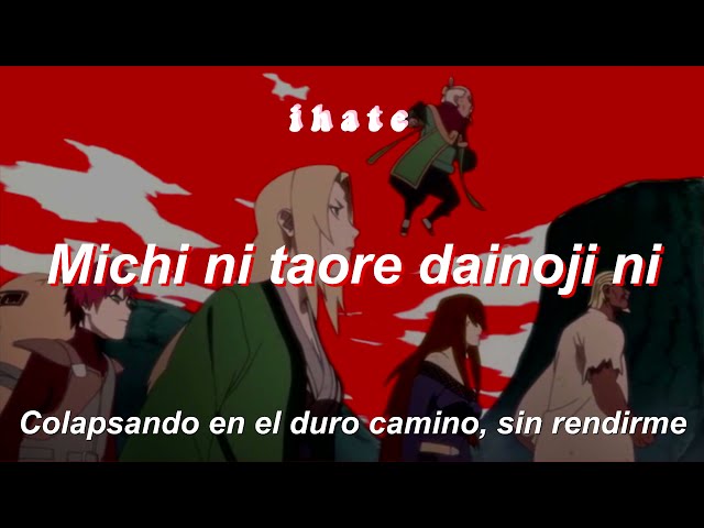 Nogizaka46 ; Tsukino ookisa『月の大きさ』- sub. al español // lyrics || Naruto Op. 14 class=