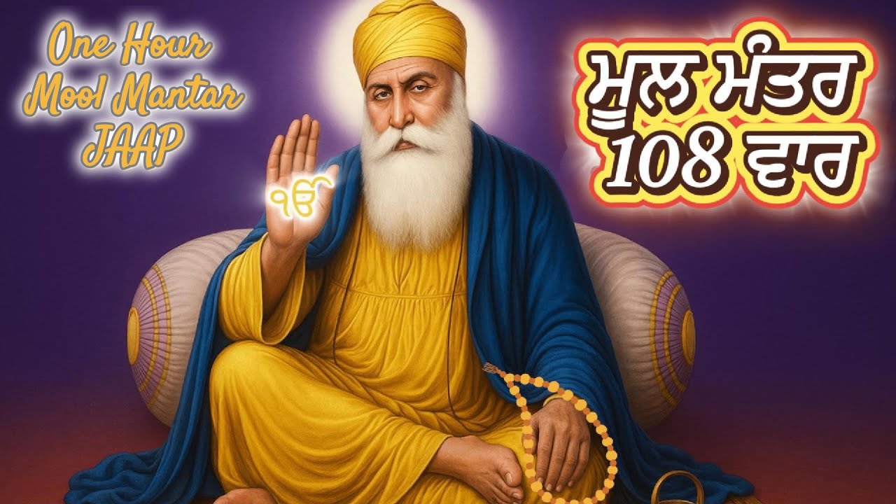 Mool mantar 108 times | ਮੂਲ ਮੰਤਰ 
