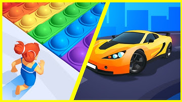 🟢 🟡 Pop it run Vs Race Master | Gameplay Android ios | Android Gameplay Video | NO. MS91C