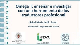 OmegaT: Teaching and Researching with a Professional Translator's Tool