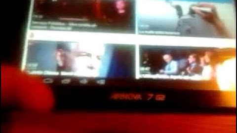 Ice cream sandwich on my tablet arnova 7 g2