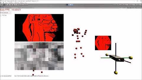 Test of Azure Kinect Unity Body Tracker