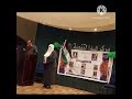 تقديم الأديب خالد الأصور منسق عام حفل ملتقى العاصمة للشاعر محمد جابر المتولى مع الأديبة مايا خالد