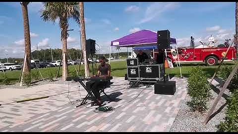 ZSOUND LC10+LC10SP Working at Outdoor Show in Florida!