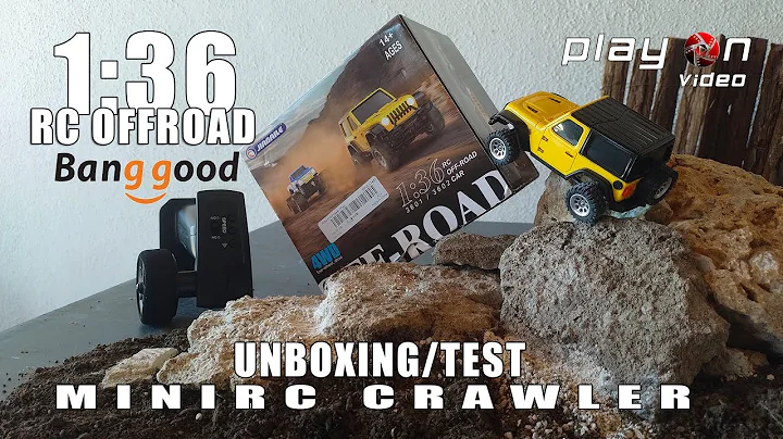 Mini Crawler Rc - Unboxing/Test Drive