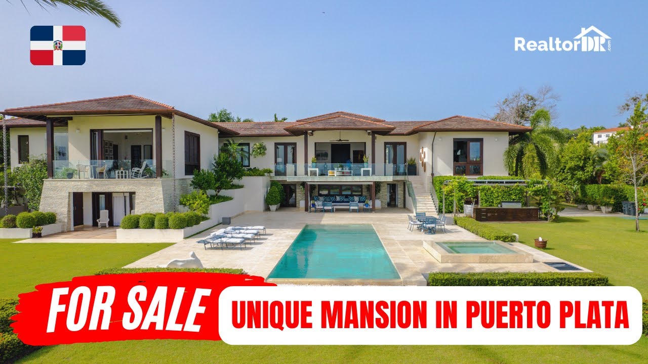 For Sale  Unique Modern Mansion Puerto Plata, Dominican Republic- RealtorDR.com