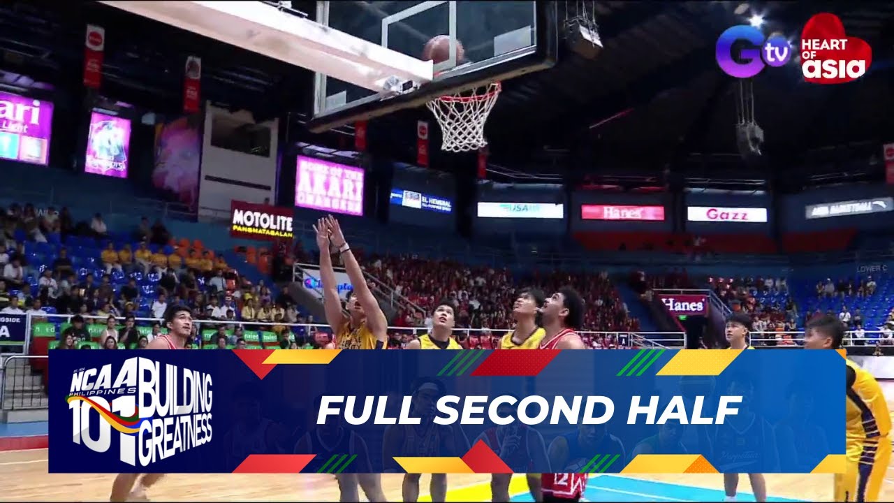 FULL SECOND HALF - JRU Heavy Bombers vs. EAC Generals | NCAA Season 101