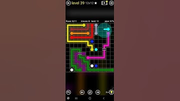How To Solve Flow Free Bridges 12x12 Mania Pack Level 39 Board Walk Through Solution Walkthrough