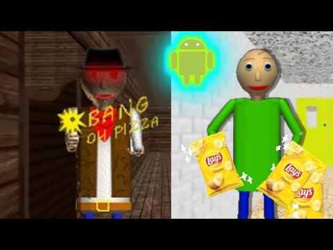 Baldi's Basics Wild West Super Fast and Baldi Loves Chips Super Slow//Baldi's Basics Android Mods